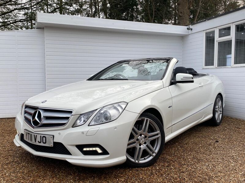 View MERCEDES-BENZ E CLASS 1.8 E250 CGI BlueEfficiency Sport Cabriolet Tiptronic Euro 5 2dr