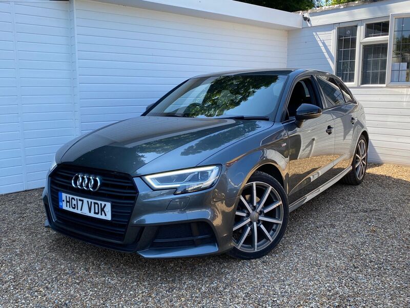 View AUDI A3 1.5 TFSI CoD Black Edition Sportback S Tronic Euro 6 (s/s) 5dr