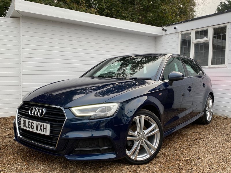 View AUDI A3 1.4 TFSI CoD S line Sportback S Tronic Euro 6 (s/s) 5dr