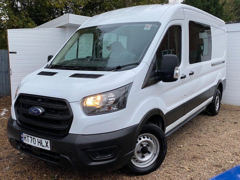View FORD TRANSIT 2.0 350 EcoBlue Leader Crew Van FWD L3 H2 Euro 6 (s/s) 6dr